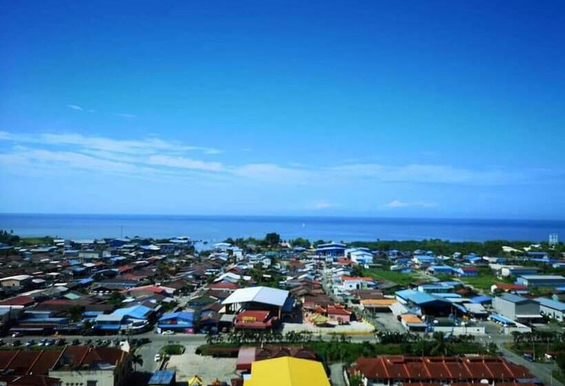 Апартаменты 1 Спальня Вид на Море, Sekinchan Seaview Homestay 7 High View