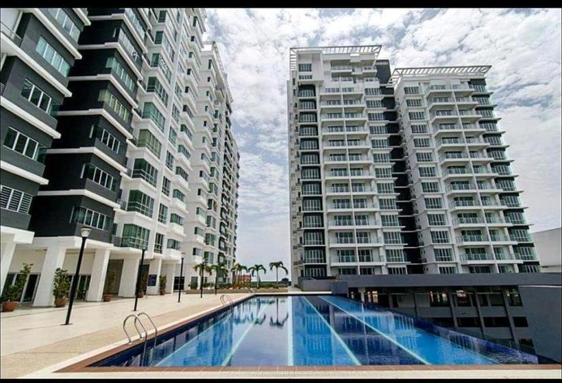 Апартаменты 1 Спальня Вид на Море, Sekinchan Seaview Homestay 7 High View