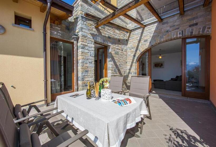 شقة غرفة نوم واحدة مزودة بشُرفة, Residence Borgo La Sorgente