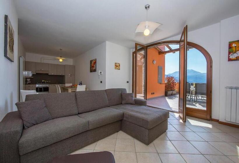 شقة غرفة نوم واحدة مزودة بشُرفة, Residence Borgo La Sorgente