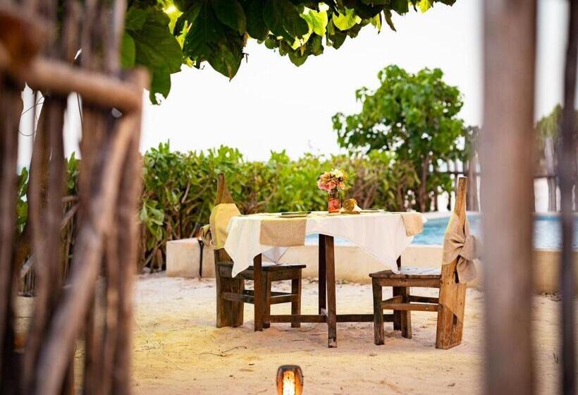 اتاق لوکس با چشم‌انداز دریا, Pili Pili Beach Bungalows