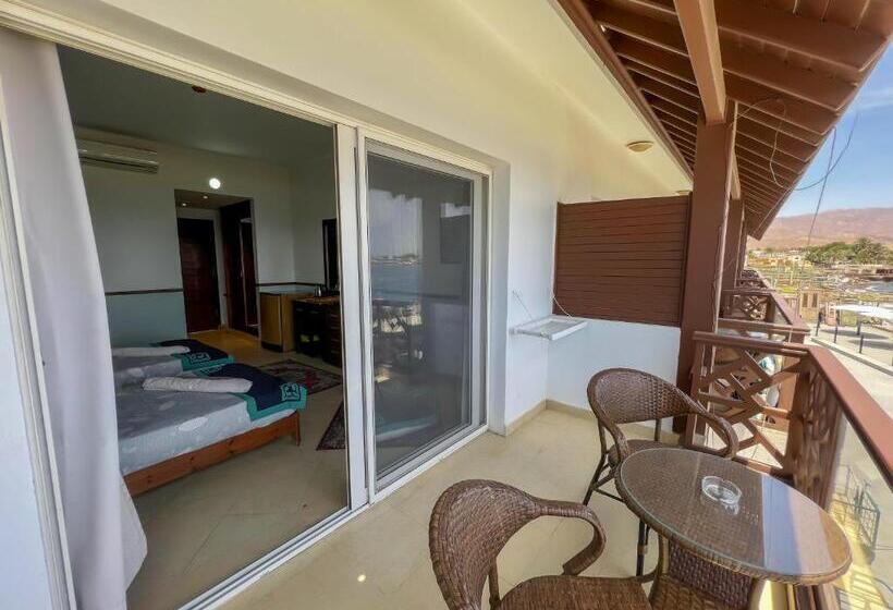 اتاق استاندارد با چشم‌انداز دریا, Club Red Dahab Motel