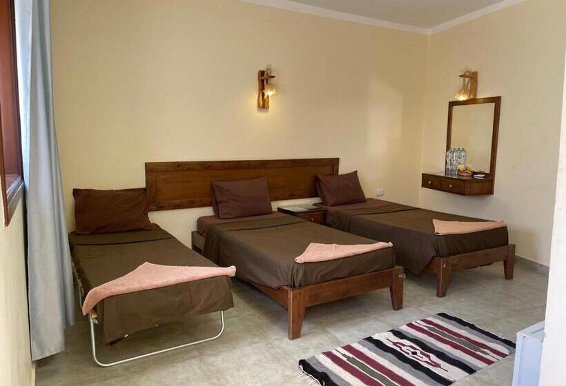 Standard Triple Room with Terrace, Club Red Dahab Motel