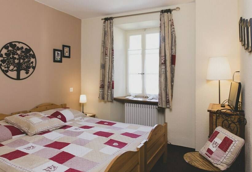 スタンダードルーム, Hôtel Le Besso   Swiss Romantic Lodge Zinal