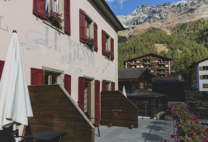 Номер Стандарт с Террасой, Hôtel Le Besso   Swiss Romantic Lodge Zinal