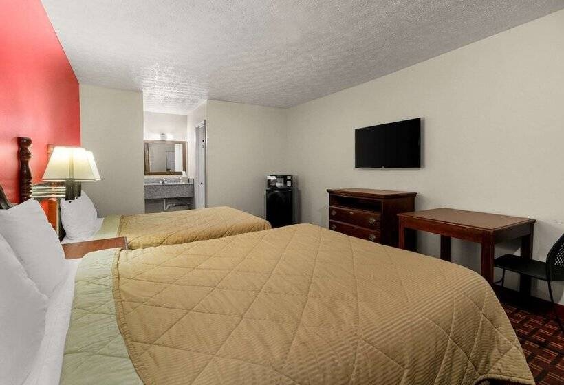 غرفه قياسيه سريرين مزدوجين, Rodeway Inn