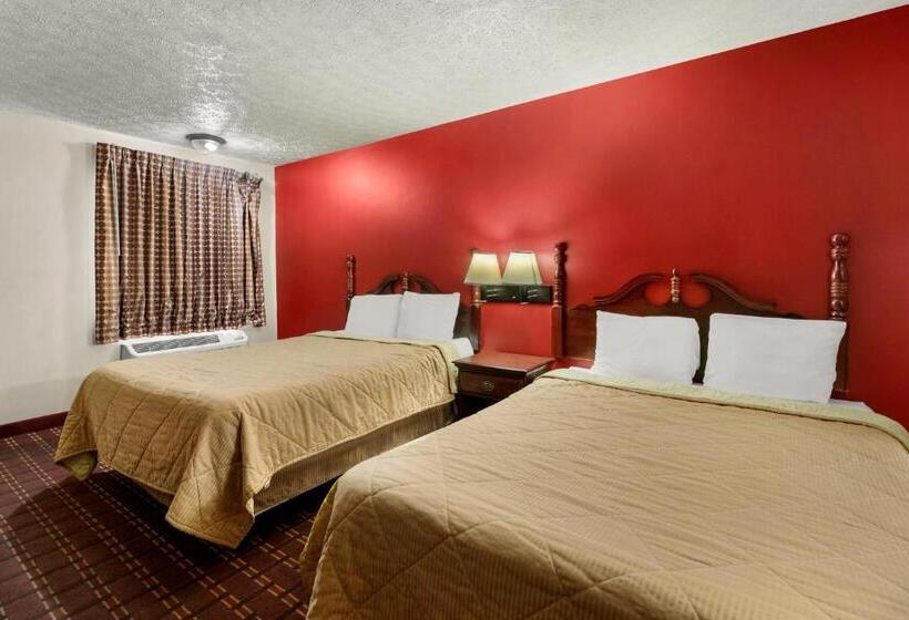 غرفه قياسيه سريرين مزدوجين, Rodeway Inn