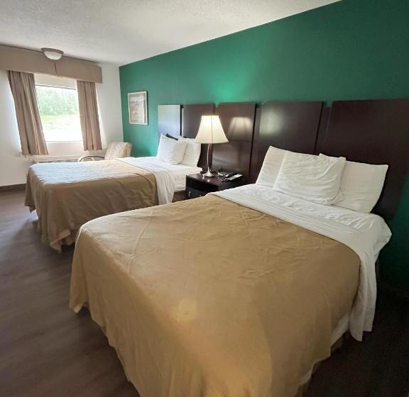 带2个双人床的标准工作室, Pinetree Inn