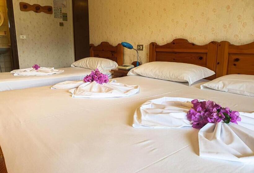 스탠다드 트리플 룸 가든 전망, Residence Hotel Maxi