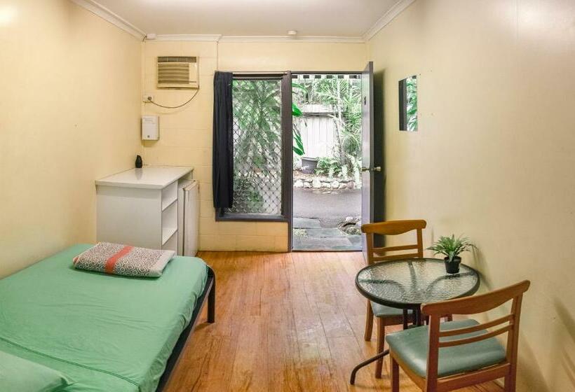 Номер Стандарт Индивидуальный Совместная Ванная, Castaways Backpackers Cairns