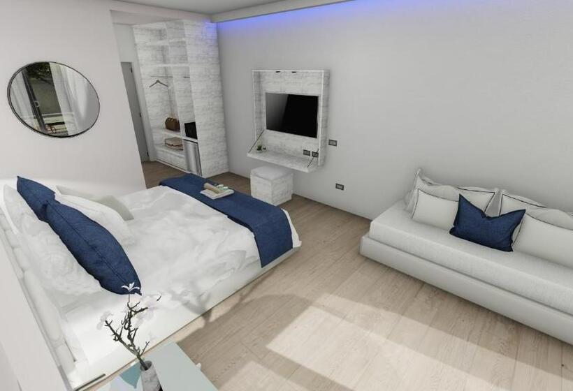 스위트 킹사이즈 침대, Magique Bleu Suites