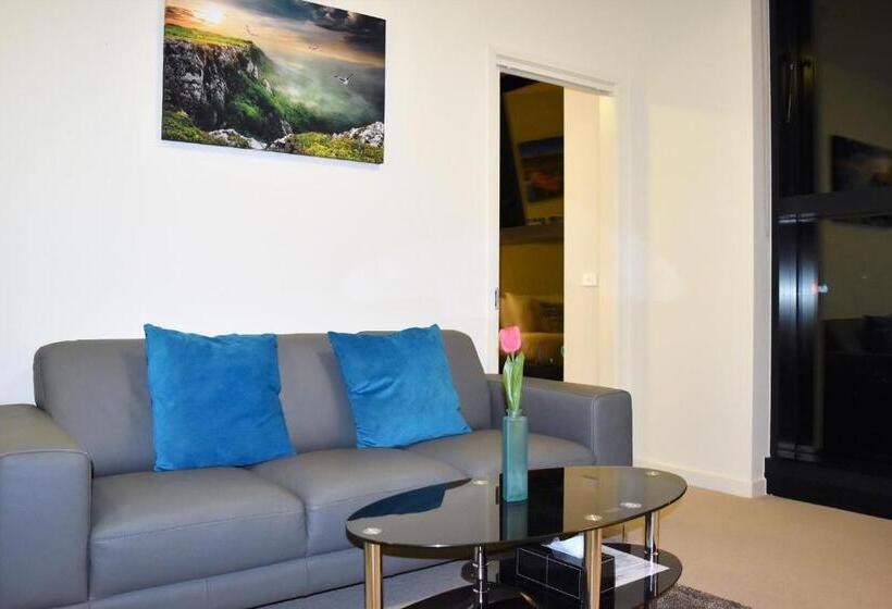 침실 2개 아파트, Melbourne Skyhigh Apartments