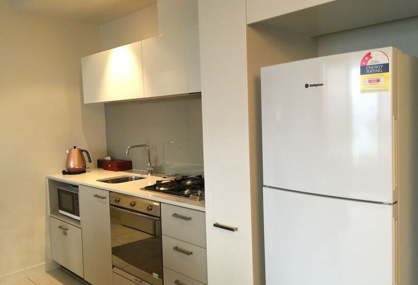침실 1개 디럭스 아파트, Melbourne Skyhigh Apartments