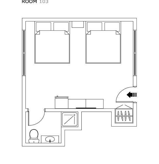 标准间, Howey Bay Motel
