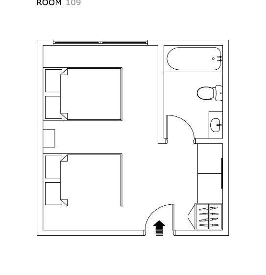 高级大房间, Howey Bay Motel