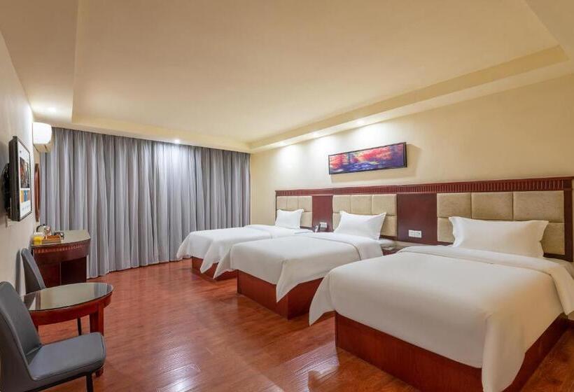 스탠다드 트리플 룸, Huahang Hotel   Guangzhou Baiyun International Airport   Free Airport Shuttle Bus