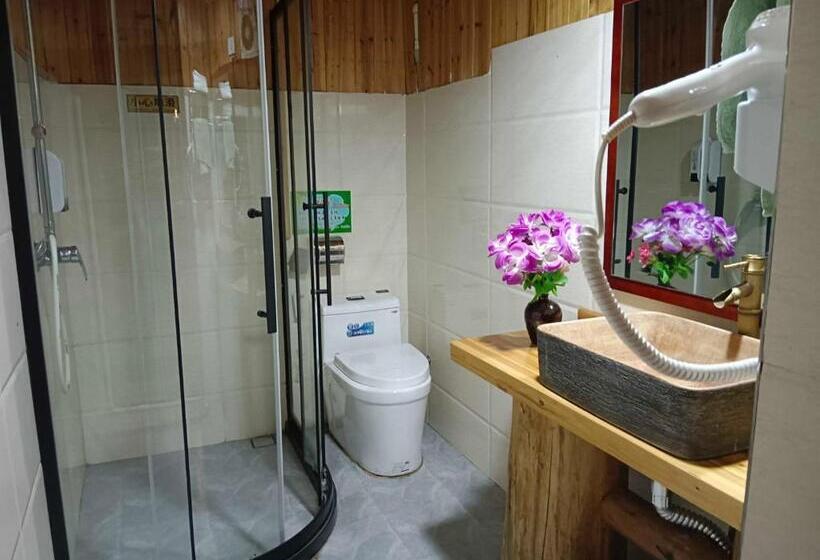 침실 2개 스위트, Bridge View Boutique Guesthouse 望桥楼精品民宿