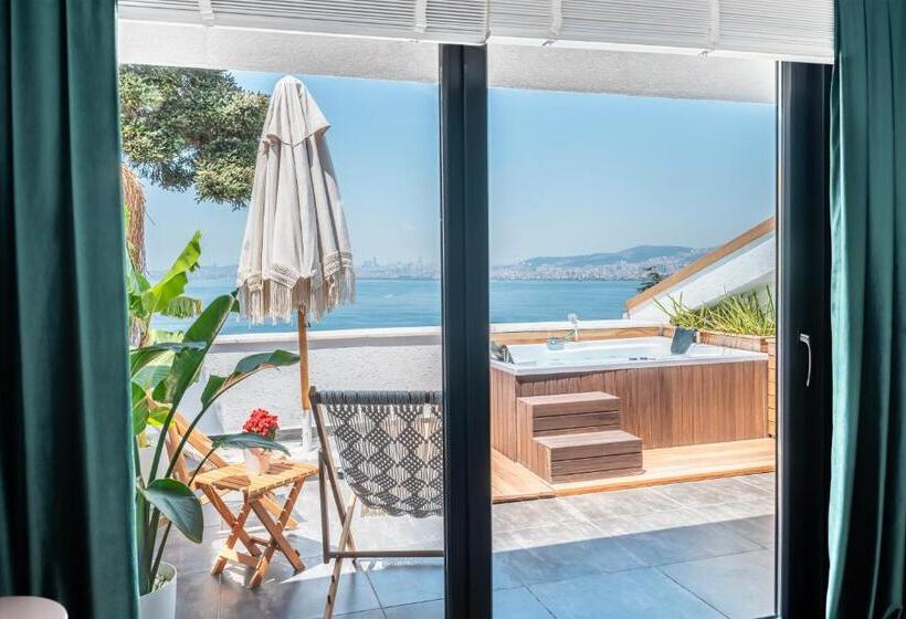 Люкс Вид на Море, Hillora Hotel Buyukada