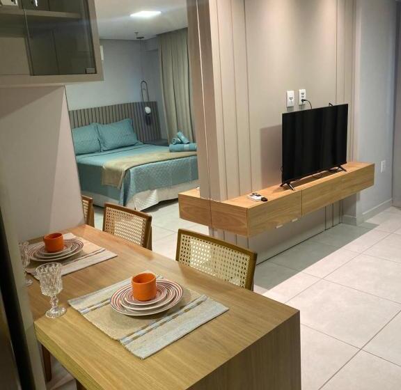 سوئیت با بالکن, Inova Flats Premium No Condominio Cosmopolitan