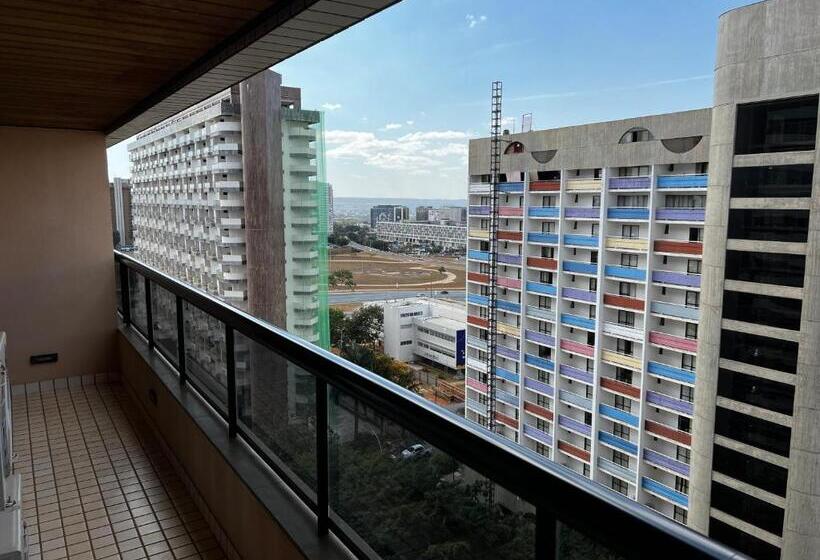 Апартаменты 1 Спальня с Балконом, Flat Fantástico No Hotel Bonaparte B