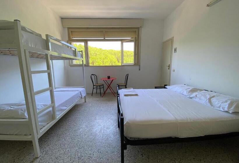 Четырехместный Номер Стандарт, Meet Hostel Cervia