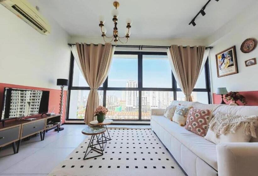 침실 1개 수피리어 아파트, 148 Urban Suites Georgetown New Condo City View Infinity Pool 10pax