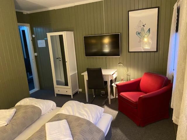 バス共有のスタンダードルーム, Bergtun Hotell