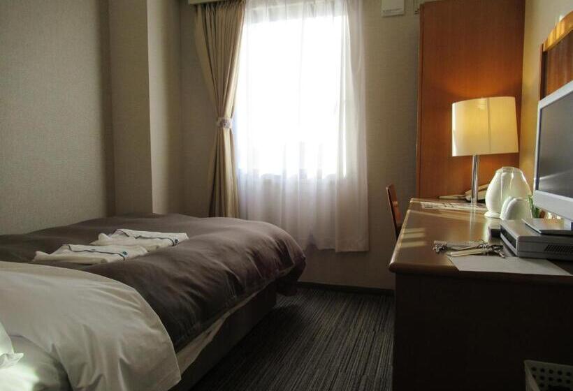 베이직 룸 더블 침대, Center Hotel Mihara