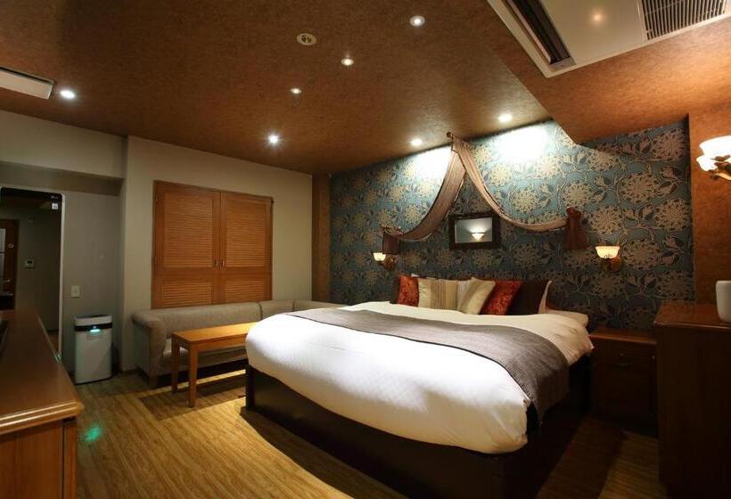 اتاق استاندارد با تخت بزرگ, Fukuoka Chapel Coconuts Hotel Ipolani