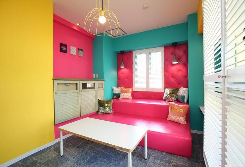 اتاق سوپریور با تخت بزرگ, Fukuoka Chapel Coconuts Hotel Ipolani