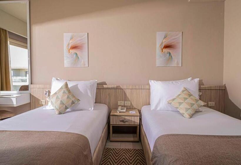 اتاق استاندارد با چشم‌انداز دریا, Amarina Abu Soma Resort & Aquapark