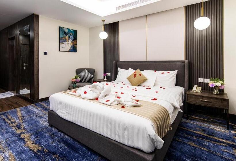 带大床的标准工作室, Lily Hotel Suite Hofuf