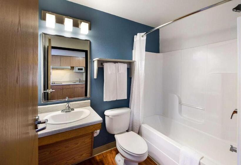 Номер Стандарт 2 Двуспальные Кровати, Woodspring Suites Columbus Southeast