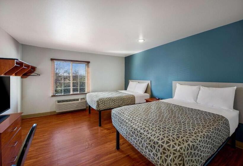 Номер Стандарт 2 Двуспальные Кровати, Woodspring Suites Columbus Southeast