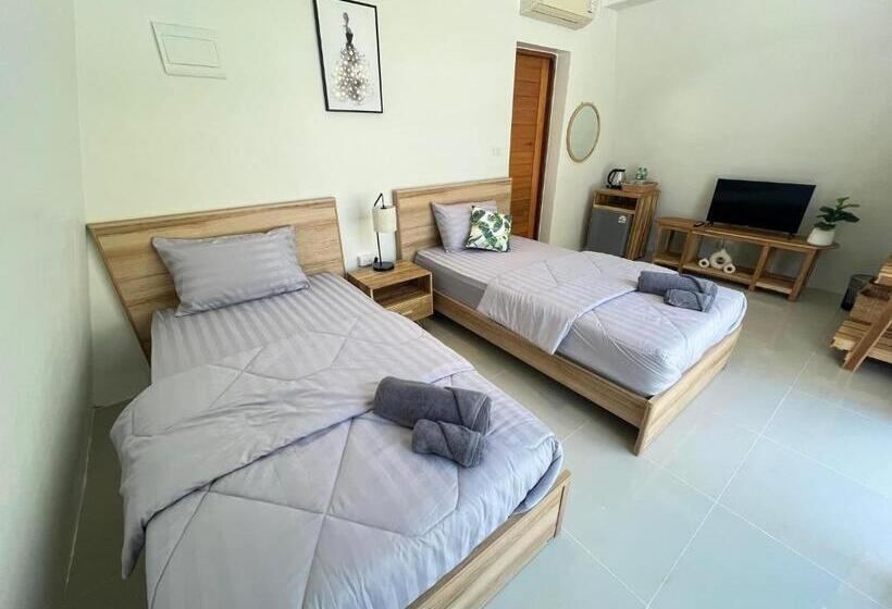 标准间带露台, Chill Lay Resort Donsak