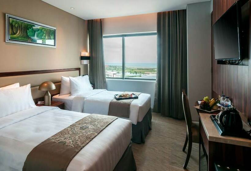 디럭스 룸 바다 전망, Arthama Hotels Makassar