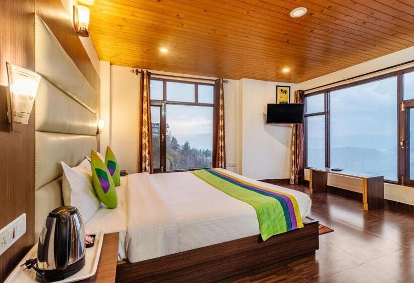 标准间带山景, Treebo Snow View Resort Kufri With Mountain View