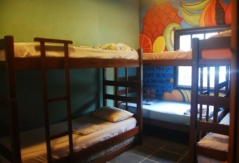 Кровать в Общей Комнате, Samblumba Hostel Trindade
