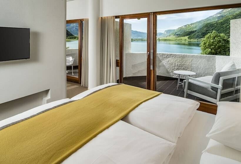 Номер Deluxe Вид на Озеро, Seehotel Ambach