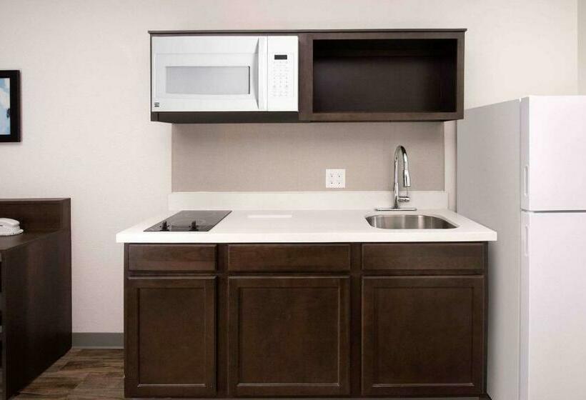 חדר סטנדרט מותאם לאדם עם מוגבלויות, Woodspring Suites Austin South Central I 35