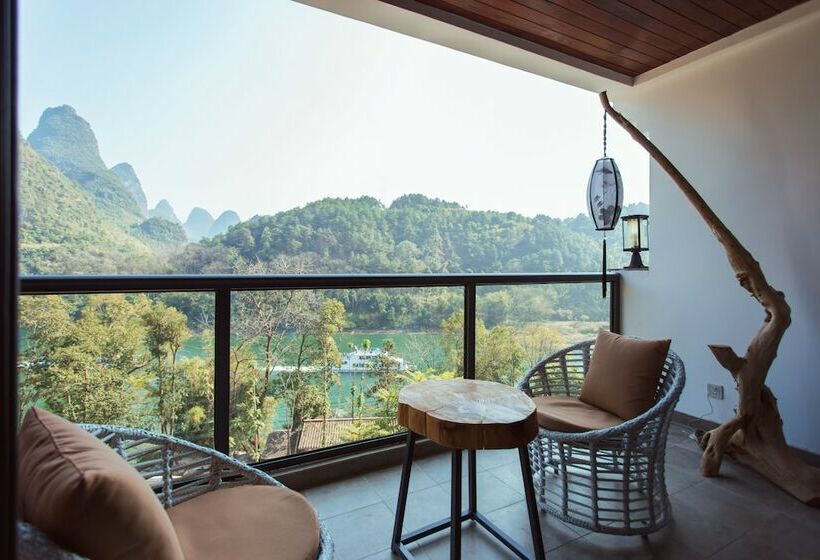 Номер Стандарт Вид на Реку, Li River Resort