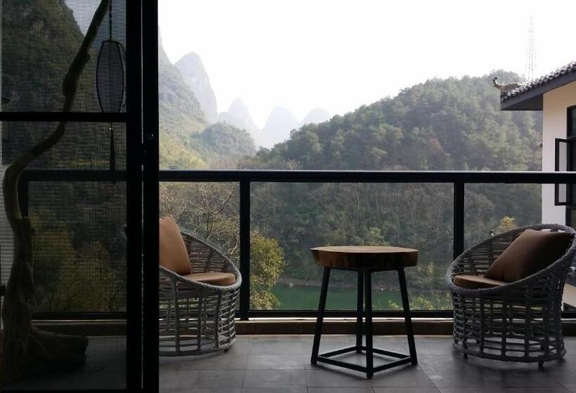 标准间带江景, Li River Resort