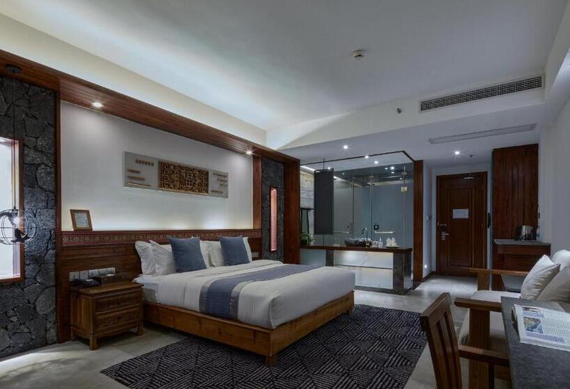 标准间带江景, Li River Resort
