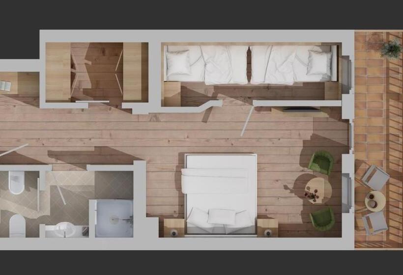 Family Suite, Family Hotel Gutenberg