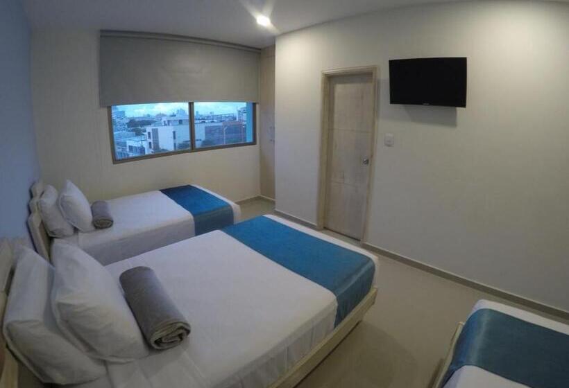 اتاق استاندارد سه نفره, Med Barranquilla Centro