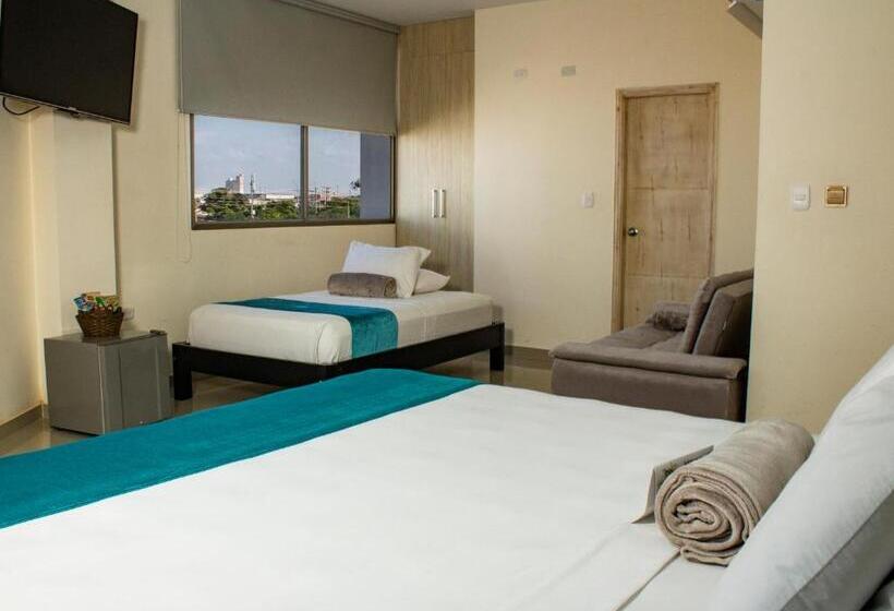 اتاق استاندارد سه نفره, Med Barranquilla Centro