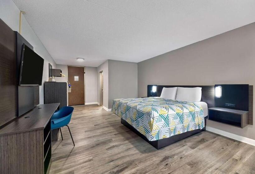 스탠다드 룸 킹사이즈 침대, Motel 6 Corbin, Ky