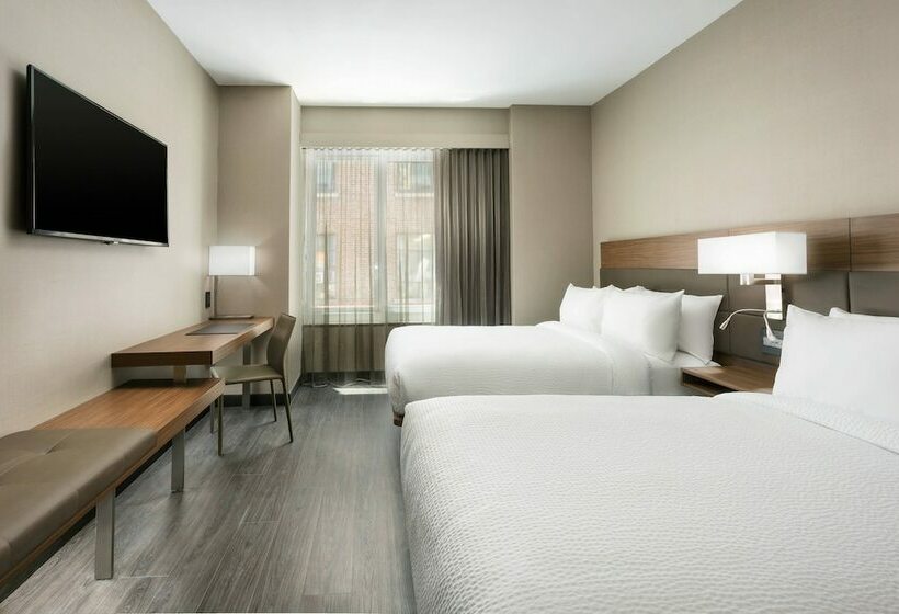 اتاق استاندارد با 2 تخت دوبل, Ac Hotel By Marriott New York Times Square