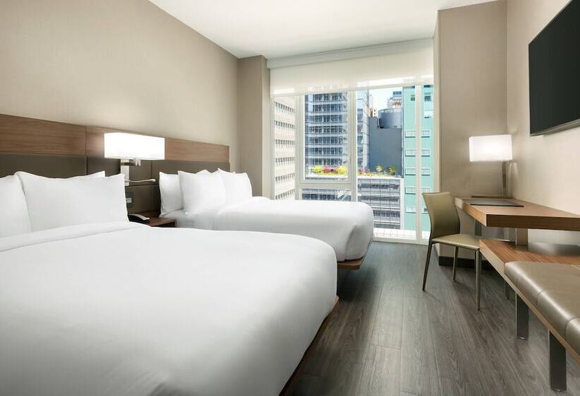 اتاق استاندارد با 2 تخت دوبل, Ac Hotel By Marriott New York Times Square