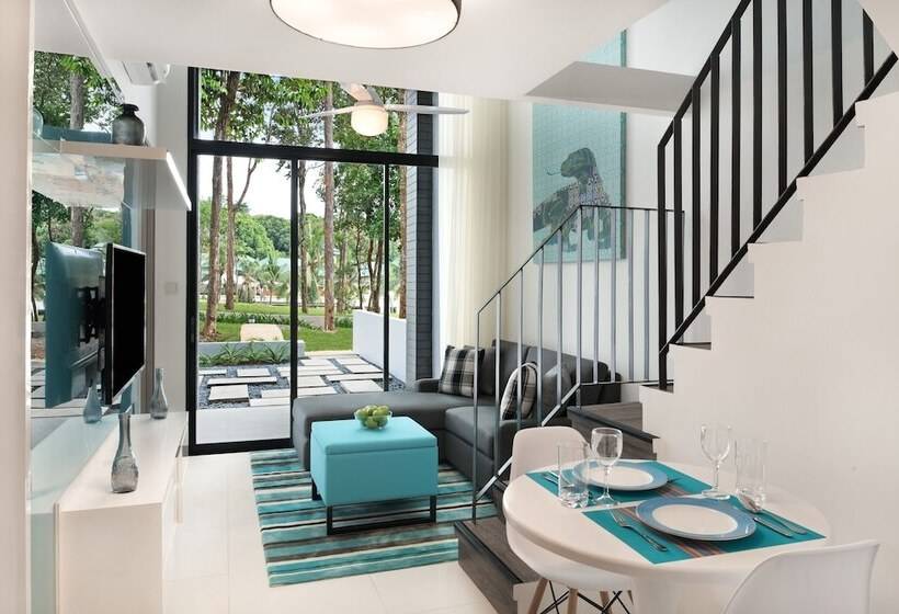 Апартаменты 2 спальни Вид на Сад, Cassia Bintan